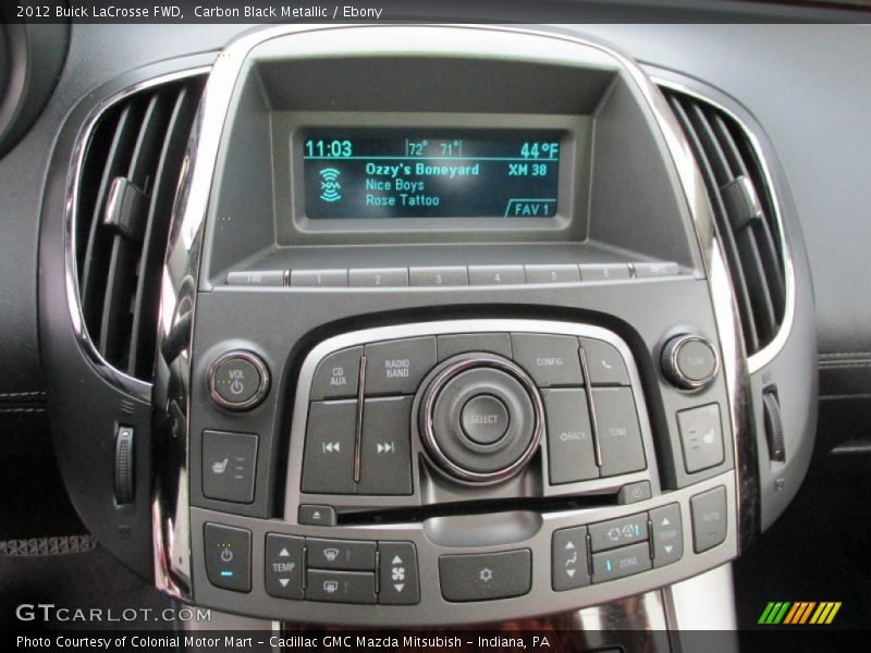 Carbon Black Metallic / Ebony 2012 Buick LaCrosse FWD