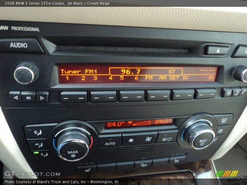 Jet Black / Cream Beige 2008 BMW 3 Series 335xi Coupe
