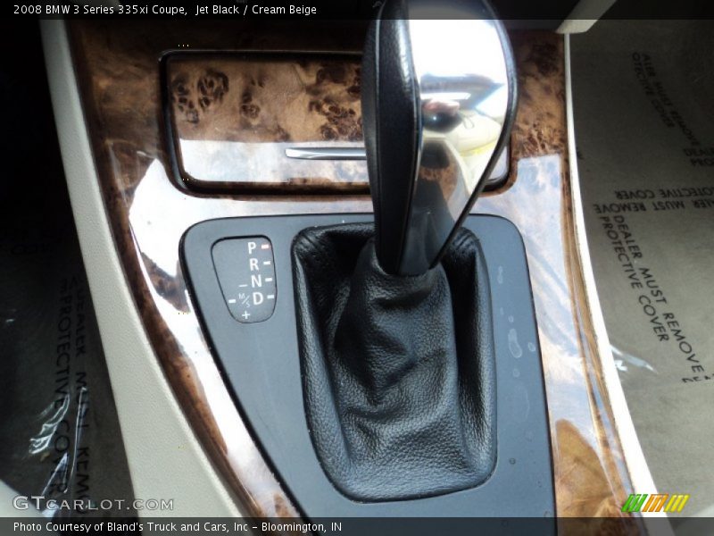Jet Black / Cream Beige 2008 BMW 3 Series 335xi Coupe