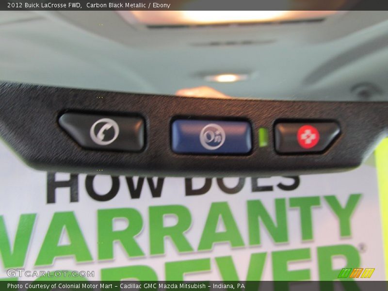 Carbon Black Metallic / Ebony 2012 Buick LaCrosse FWD
