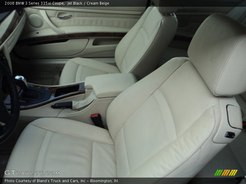 Jet Black / Cream Beige 2008 BMW 3 Series 335xi Coupe