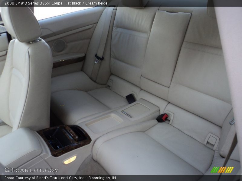 Jet Black / Cream Beige 2008 BMW 3 Series 335xi Coupe