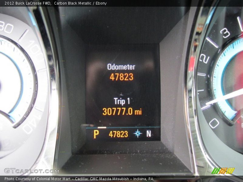 Carbon Black Metallic / Ebony 2012 Buick LaCrosse FWD