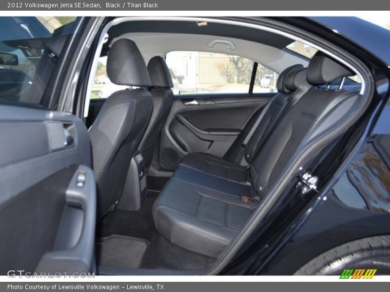 Black / Titan Black 2012 Volkswagen Jetta SE Sedan