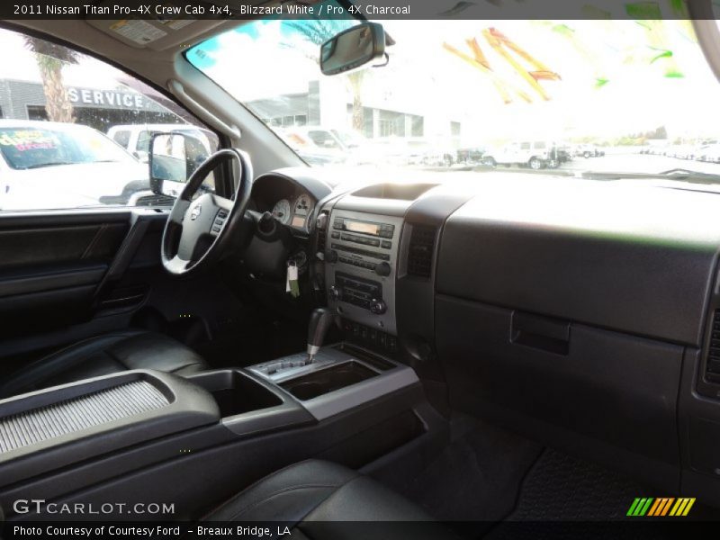 Blizzard White / Pro 4X Charcoal 2011 Nissan Titan Pro-4X Crew Cab 4x4