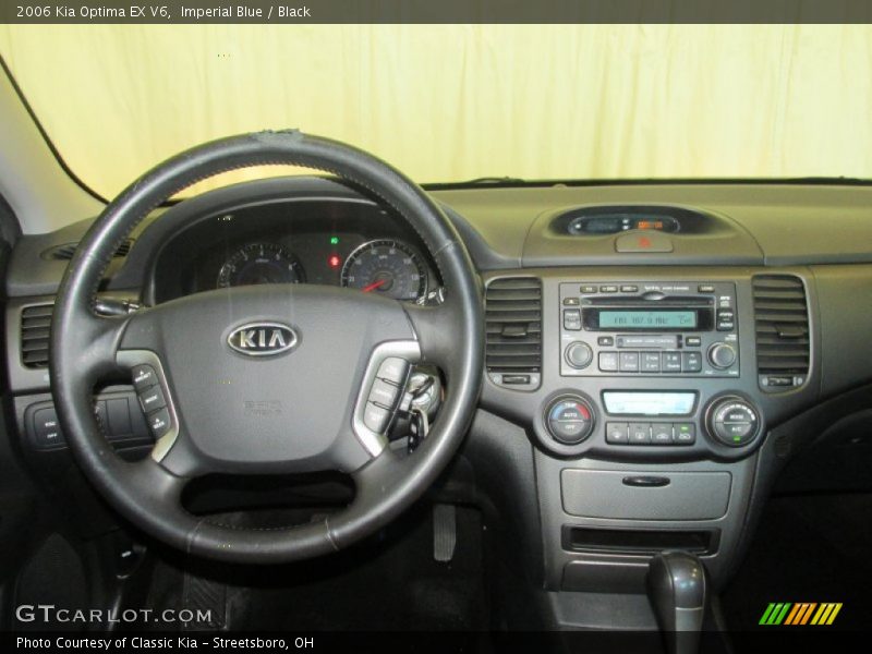 Imperial Blue / Black 2006 Kia Optima EX V6
