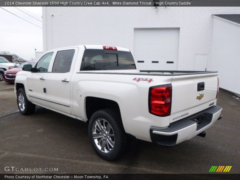 White Diamond Tricoat / High Country Saddle 2014 Chevrolet Silverado 1500 High Country Crew Cab 4x4