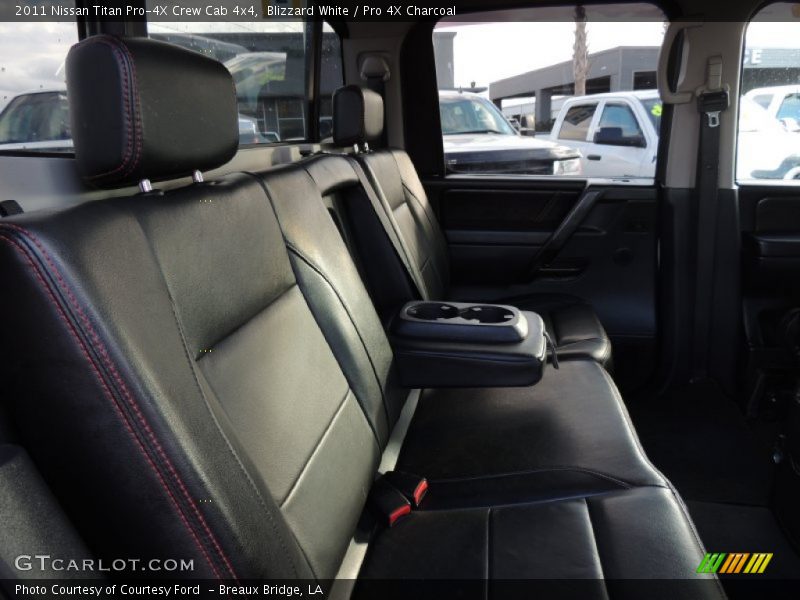 Blizzard White / Pro 4X Charcoal 2011 Nissan Titan Pro-4X Crew Cab 4x4