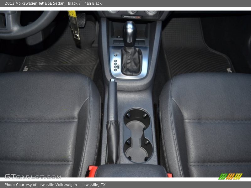 Black / Titan Black 2012 Volkswagen Jetta SE Sedan