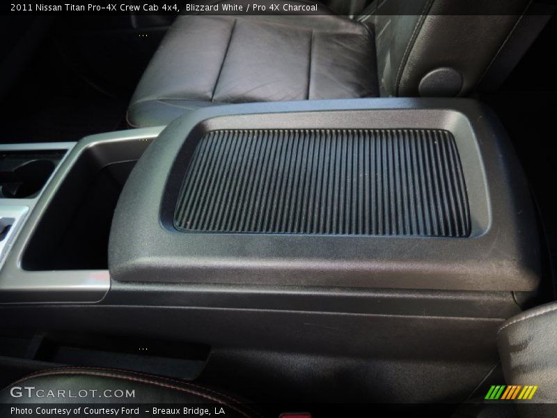 Blizzard White / Pro 4X Charcoal 2011 Nissan Titan Pro-4X Crew Cab 4x4