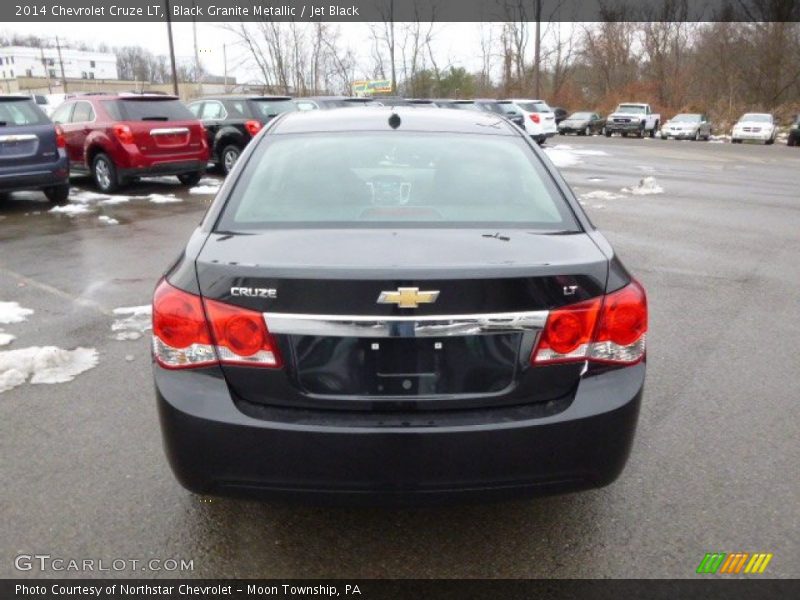 Black Granite Metallic / Jet Black 2014 Chevrolet Cruze LT