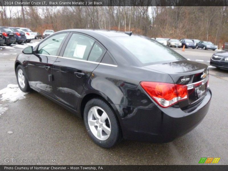 Black Granite Metallic / Jet Black 2014 Chevrolet Cruze LT