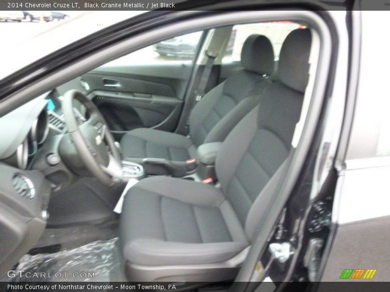Black Granite Metallic / Jet Black 2014 Chevrolet Cruze LT