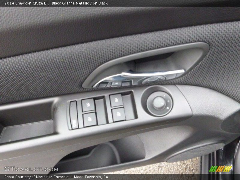Black Granite Metallic / Jet Black 2014 Chevrolet Cruze LT