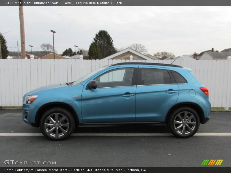  2013 Outlander Sport LE AWD Laguna Blue Metallic