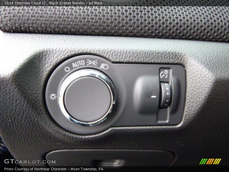 Black Granite Metallic / Jet Black 2014 Chevrolet Cruze LT
