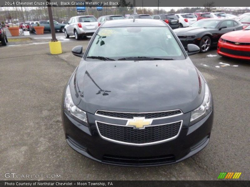 Black Granite Metallic / Jet Black 2014 Chevrolet Cruze Diesel