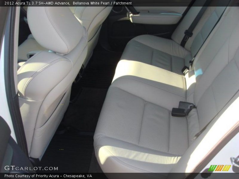Bellanova White Pearl / Parchment 2012 Acura TL 3.7 SH-AWD Advance
