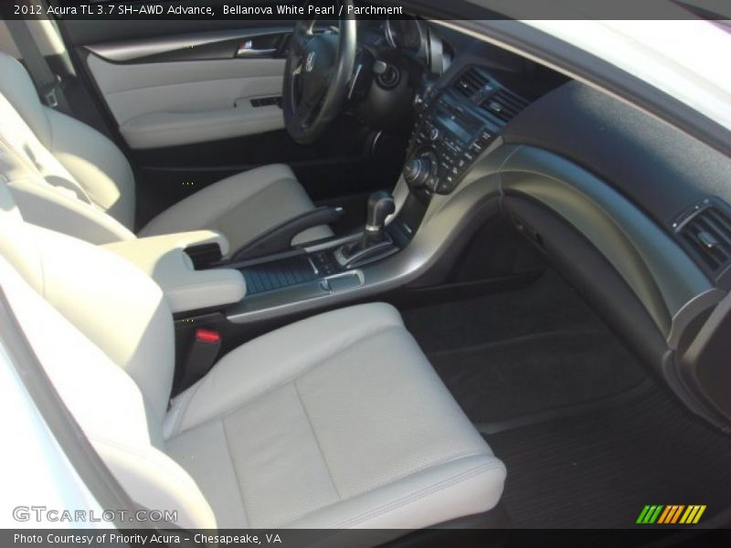 Bellanova White Pearl / Parchment 2012 Acura TL 3.7 SH-AWD Advance