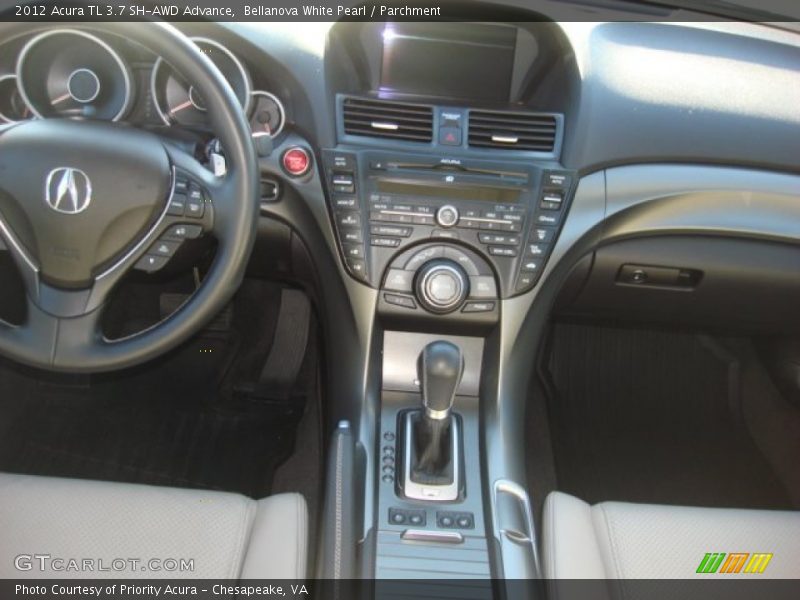 Bellanova White Pearl / Parchment 2012 Acura TL 3.7 SH-AWD Advance