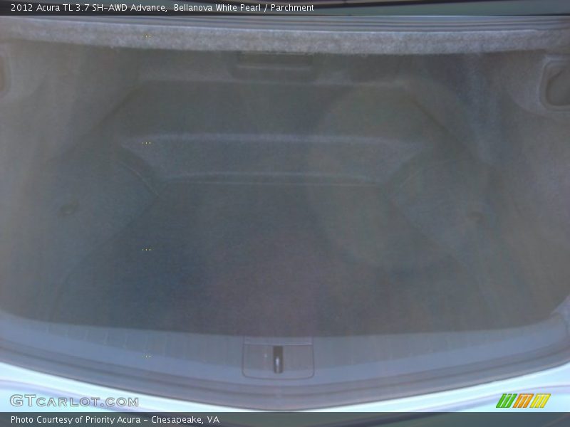 Bellanova White Pearl / Parchment 2012 Acura TL 3.7 SH-AWD Advance
