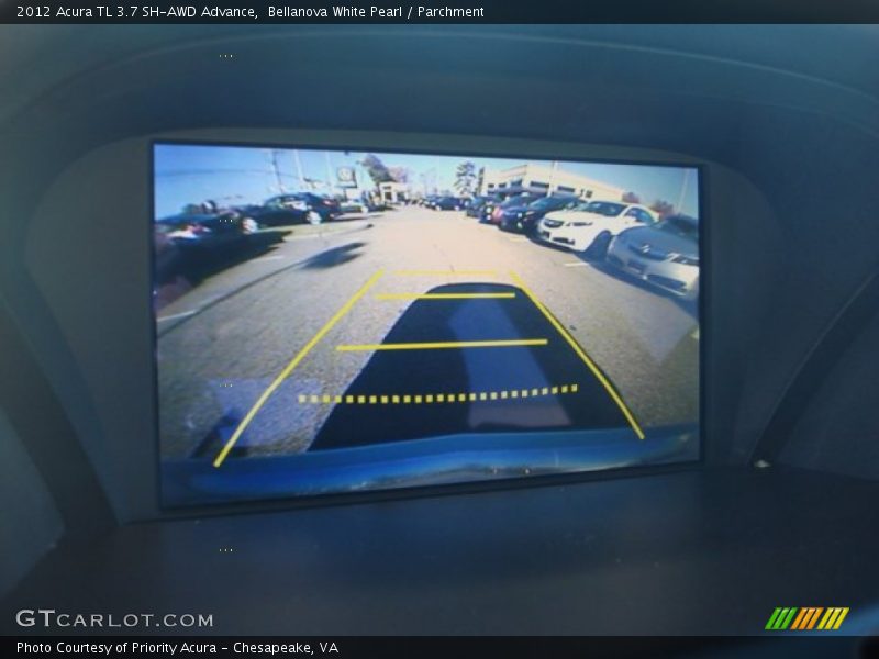 Bellanova White Pearl / Parchment 2012 Acura TL 3.7 SH-AWD Advance
