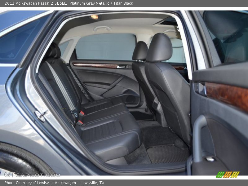 Platinum Gray Metallic / Titan Black 2012 Volkswagen Passat 2.5L SEL