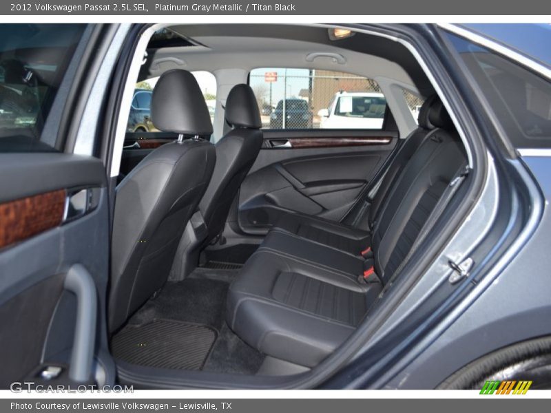 Platinum Gray Metallic / Titan Black 2012 Volkswagen Passat 2.5L SEL