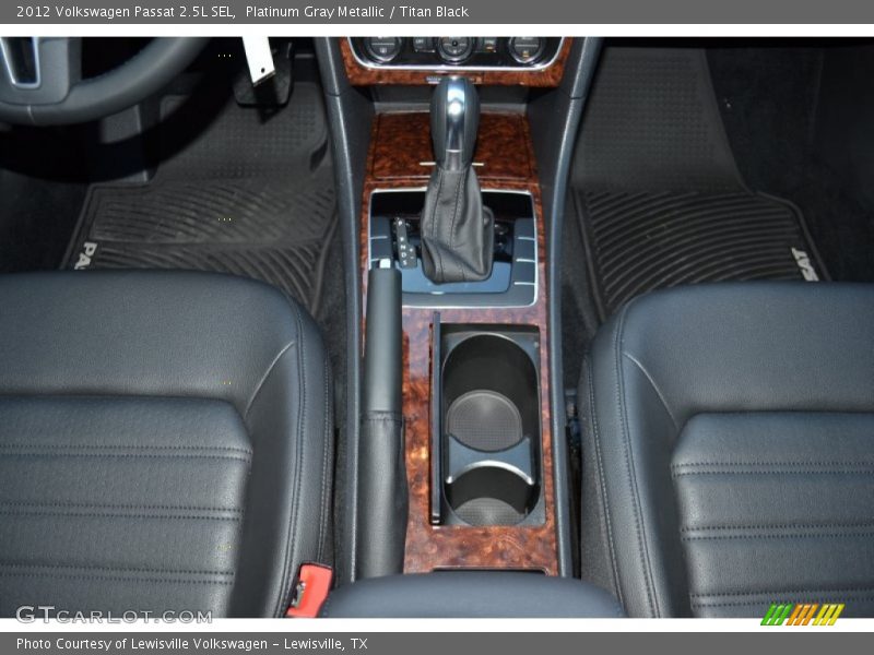 Platinum Gray Metallic / Titan Black 2012 Volkswagen Passat 2.5L SEL