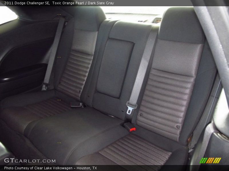 Toxic Orange Pearl / Dark Slate Gray 2011 Dodge Challenger SE