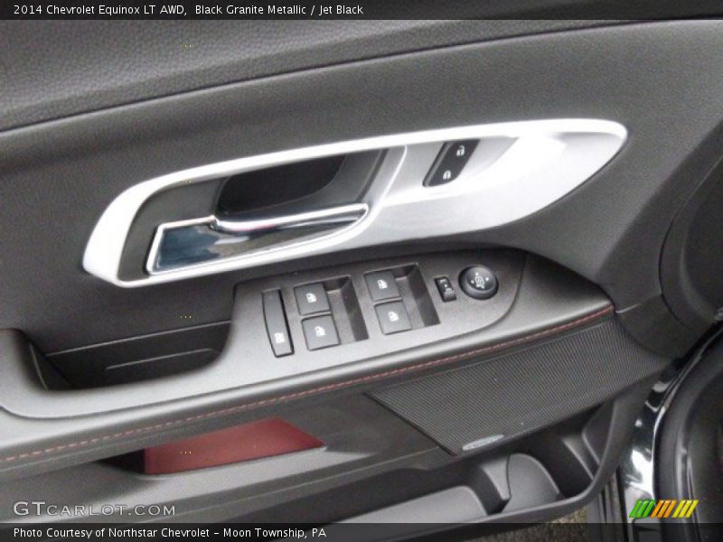 Black Granite Metallic / Jet Black 2014 Chevrolet Equinox LT AWD