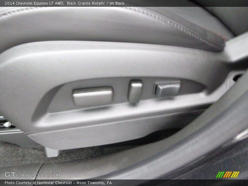 Black Granite Metallic / Jet Black 2014 Chevrolet Equinox LT AWD