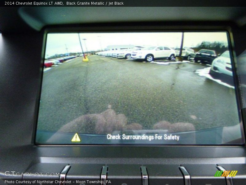 Black Granite Metallic / Jet Black 2014 Chevrolet Equinox LT AWD