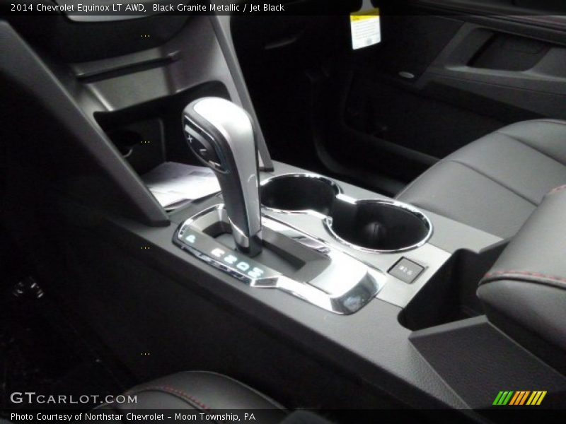 Black Granite Metallic / Jet Black 2014 Chevrolet Equinox LT AWD
