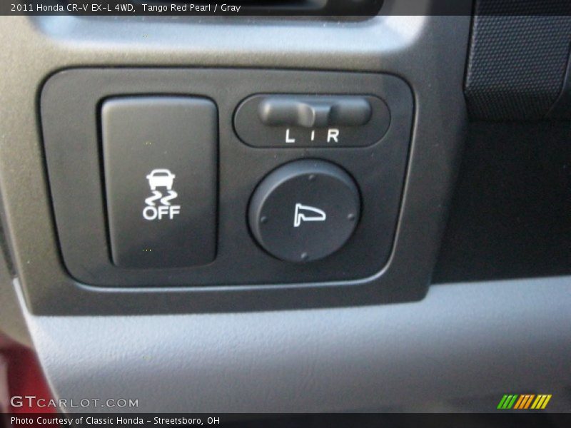 Tango Red Pearl / Gray 2011 Honda CR-V EX-L 4WD