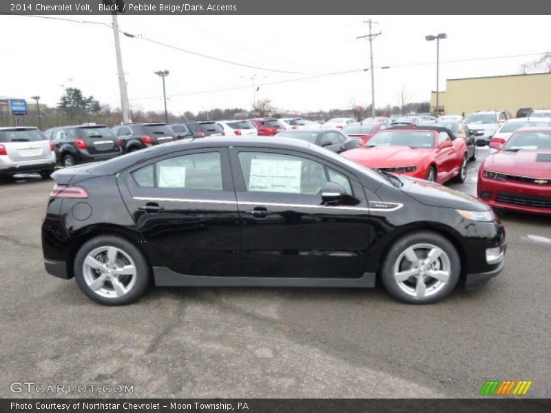Black / Pebble Beige/Dark Accents 2014 Chevrolet Volt
