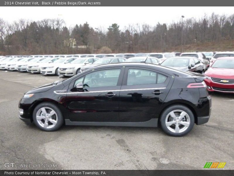Black / Pebble Beige/Dark Accents 2014 Chevrolet Volt