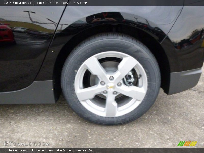Black / Pebble Beige/Dark Accents 2014 Chevrolet Volt