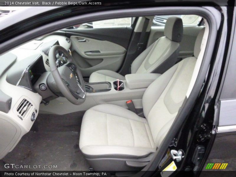 Front Seat of 2014 Volt 