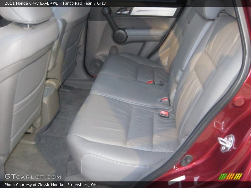 Tango Red Pearl / Gray 2011 Honda CR-V EX-L 4WD