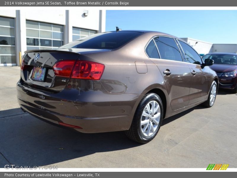 Toffee Brown Metallic / Cornsilk Beige 2014 Volkswagen Jetta SE Sedan