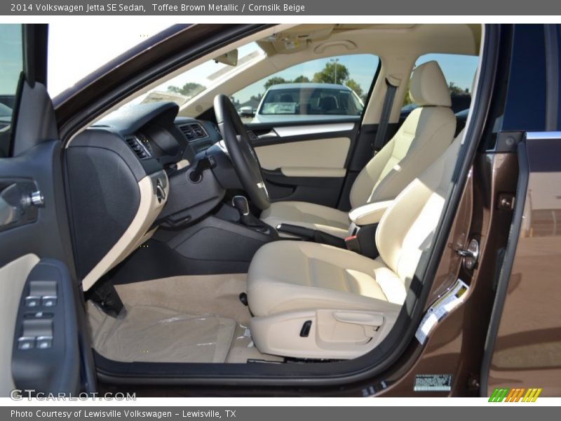 Toffee Brown Metallic / Cornsilk Beige 2014 Volkswagen Jetta SE Sedan