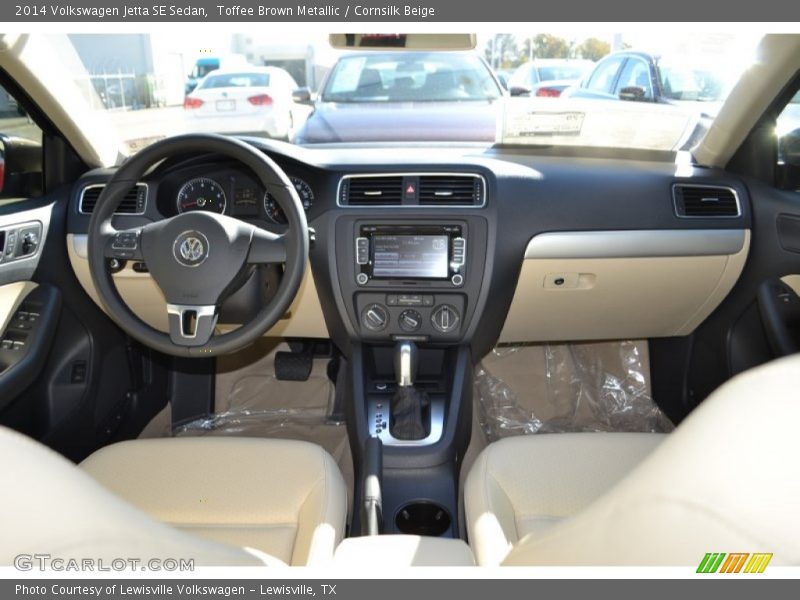 Toffee Brown Metallic / Cornsilk Beige 2014 Volkswagen Jetta SE Sedan