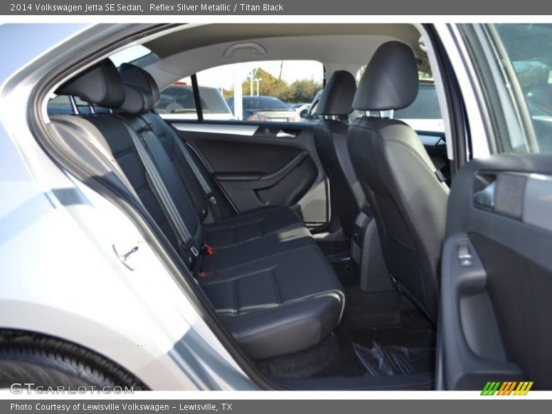 Reflex Silver Metallic / Titan Black 2014 Volkswagen Jetta SE Sedan