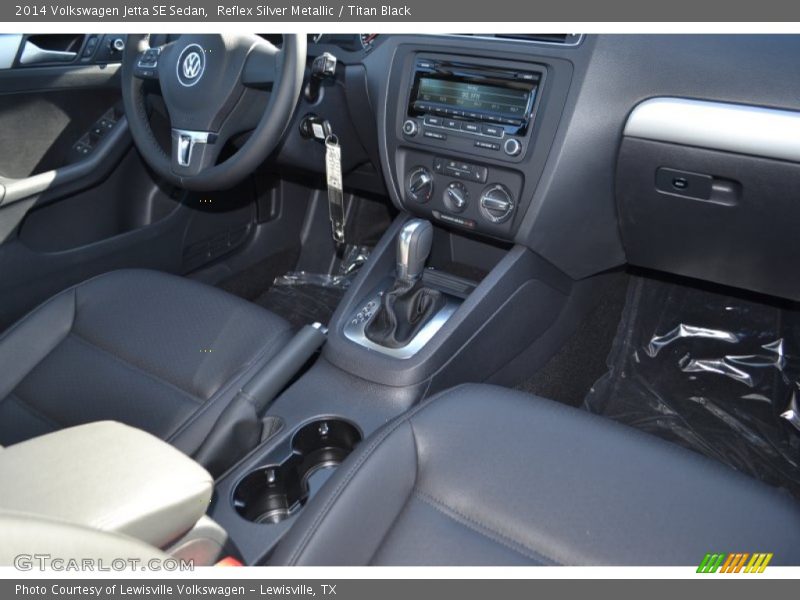 Reflex Silver Metallic / Titan Black 2014 Volkswagen Jetta SE Sedan