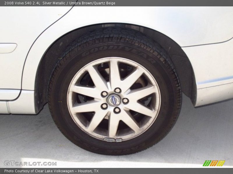 Silver Metallic / Umbra Brown/Quartz Beige 2008 Volvo S40 2.4i