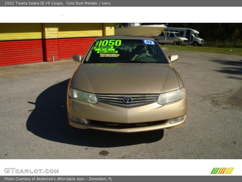 Gold Dust Metallic / Ivory 2002 Toyota Solara SE V6 Coupe