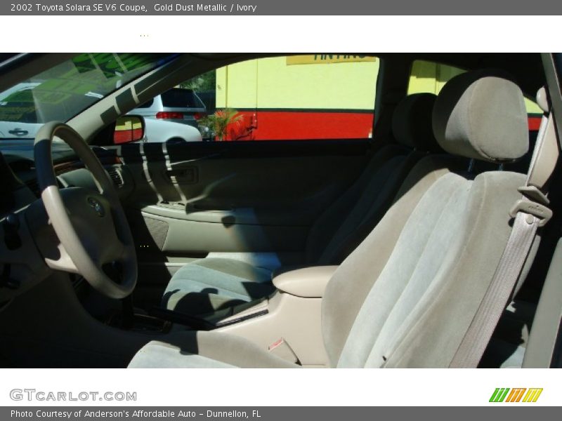 Gold Dust Metallic / Ivory 2002 Toyota Solara SE V6 Coupe