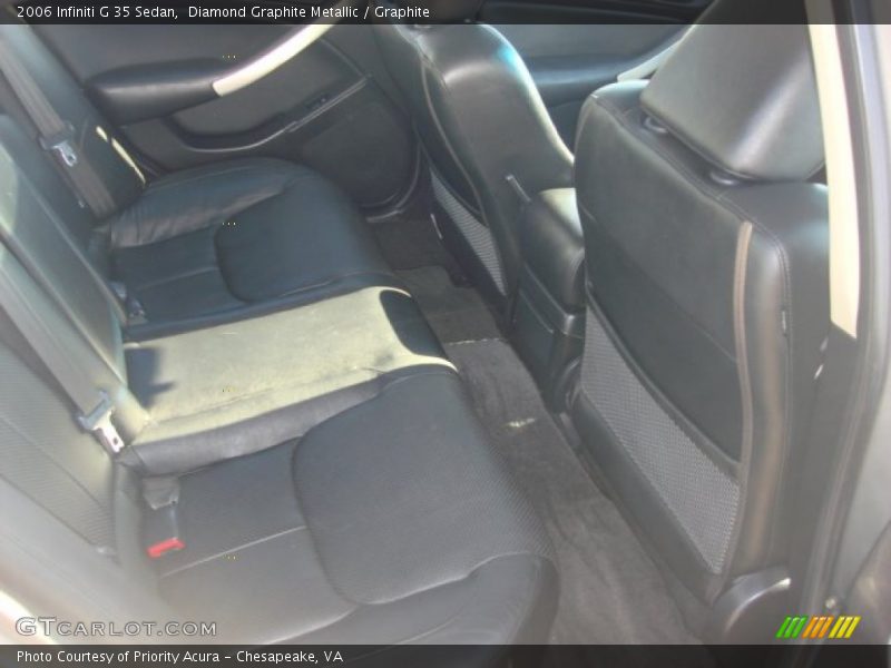 Diamond Graphite Metallic / Graphite 2006 Infiniti G 35 Sedan