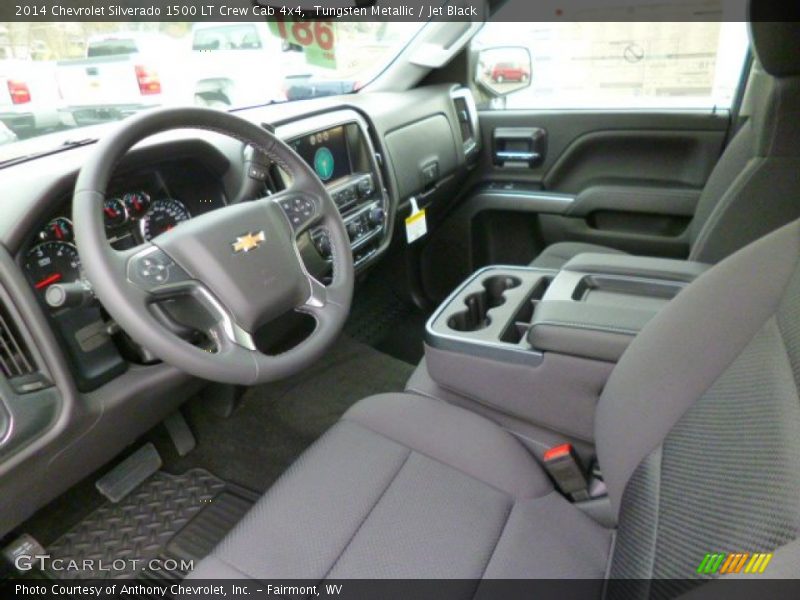 Tungsten Metallic / Jet Black 2014 Chevrolet Silverado 1500 LT Crew Cab 4x4